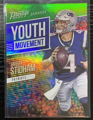 2020 Panini Prestige Youth Movement Xtra Points #YM-JS JARRETT STIDHAM 31/99 - Image 1 of 2