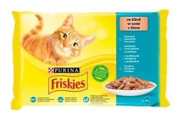 7613036987974 Friskies Fish Mix - Nassfutter für Katzen - 4x 85 g PURINA NESTLE