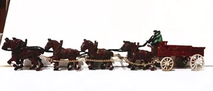 antikes Budweiser Sammlerstück PFERDETEAM - Bild 1 von 7