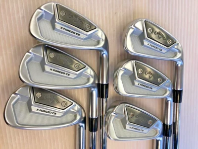 Callaway X FORGED CB 2021 iron Set 5I-9I PW 6 Clubs MODUS 3 TOUR 120 Flex S RH - Image 1 of 4