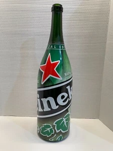 Vintage 18” 3 Liter Magnum Special Edition Heineken Glass Beer Bottle - Picture 1 of 10