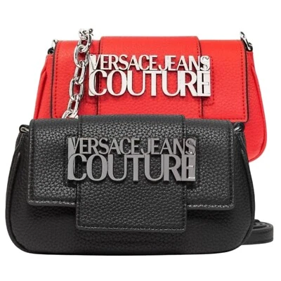 Versace Jeans Couture Women's Crossbody Bag Black Red - Image 1 of 4