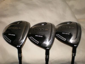 Warrior Pro Edge WCG Fairway Wood 3-15 5-21 7-24 Custom Fit Flex Graphite Men RH - Picture 1 of 8