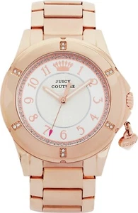 Juicy Couture 1901201 Damen Rich Girl Roségold Charm Edelstahl Uhr *Neu in OVP* - Bild 1 von 4
