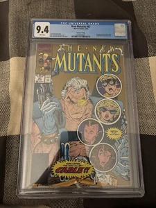 New Mutants #87 2nd Print CGC 9.4 (1990) Marvel Comics - Picture 1 of 6