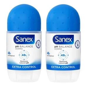 Sanex Dermo Extra Control Roll-On Anti-Perspirant Deodorant 2845 - Pcs 2 x 50ml - Picture 1 of 1