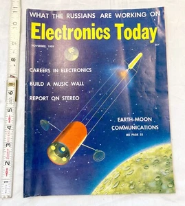 #Q RUSSIANS Electronics Today 1959 MOON COMMUNICATIONS - Foto 1 di 19