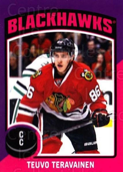 2014-15 O-Pee-Chee Stickers #24 Teuvo Teravainen - Image 1 of 1
