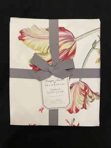 POTTERY BARN MONIQUE LHUILLIER ISABELLA FULL / QUEEN DUVET W/ 2 STANDARD SHAMS - Picture 1 of 6