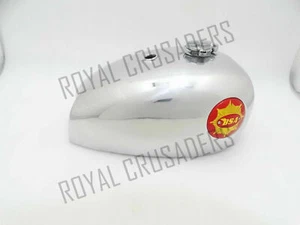 Gas Tank For Bsa Gold Star Polished Alloy + Badges,Cap,Breather - Picture 1 of 5