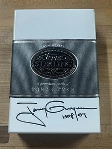 TONY GWYNN SIGNED AUTOGRAPHED TOPPS STERLING BOX W/HOF INSCRIPTION!! - Picture 1 of 1