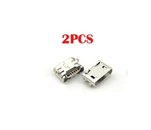 2 Stück USB Typ B Standard Micro Port Buchse Lötstecker 5 Pin SMD SMT Klinke Buchse - Bild 1 von 4