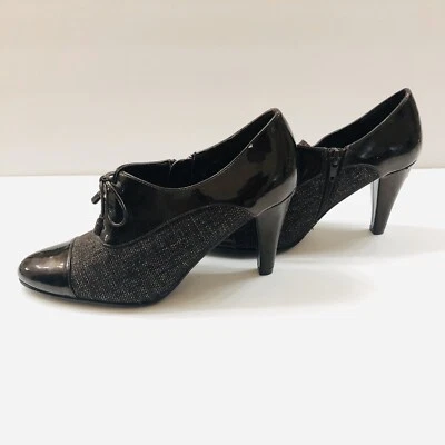 Mujer Vestido Granero Marrón Botines Talla 6 1/2 M Tania 3 1/4" Tacón   Foto 1 de 4