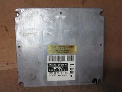 00 01 2000 2001 Lexus RX300 módulo de control del motor computadora ECU ECM 8966148121 RL Foto 1 de 3