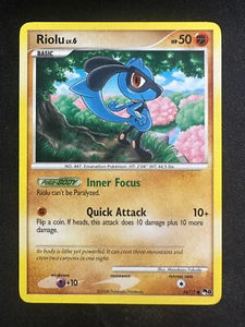 Pokemon TCG 16/17 Riolu Pop Series 8 Common LP - Picture 1 of 2