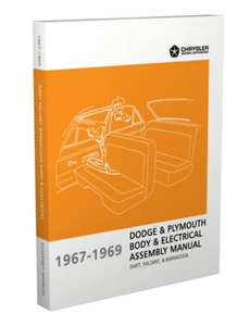 1967 1968 1969 Barracuda Valiant Electrical Body Assembly Manual Plymouth - Picture 1 of 2