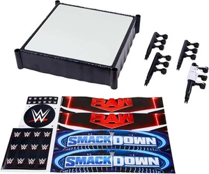 Mattel WWE Superstar Ring 35cm con tappeto a molla, corde Pro, 6+ anni, HLN13. - Foto 1 di 6