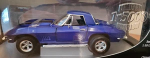 ERTL American Muscle 1/18 scale 1967 Corvette Coupe Die Cast Metal Car 1-5000 - Picture 1 of 14