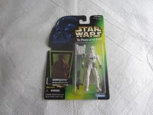 Kenner Star Wars 1997, El poder de la fuerza: Snowtrooper nuevo en paquete - Imagen 1 de 3