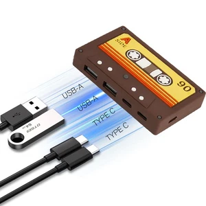 1x USB 2.0 4-Port Hub - USB Splitter/Expander for Laptops, Flash Drives, Mouse - Picture 1 of 10