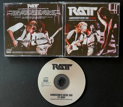 RATT cd MOTLEY CRUE Stephen Pearcy LA GUNS Cinderella HAIR METAL Glam DOKKEN Kix Foto 1 de 2