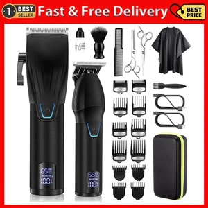 Karrte Professional Hair Clippers and Trimmer Kit for Men, Barber Clipper Set Co - Picture 1 of 8