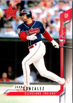 2001 Leaf Rookies & Stars Juan Gonzalez #66 Cleveland Indians Baseball Card - Image 1 of 2