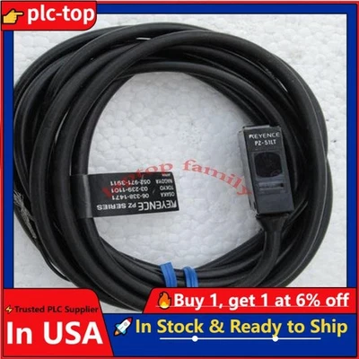 1PCS New FOR KEYENCE Photoelectric Sensor PZ-51LT - Image 1 of 2