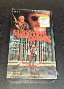 Surviving The Game (VHS, 1994) Rutger Hauer Action Brand New Sealed Watermark - Picture 1 of 6