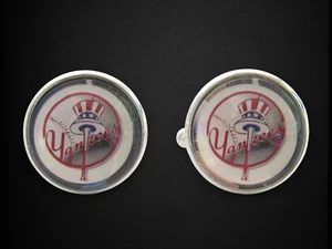 Gemelli con carta da baseball, gioielli da sposa New York Yankees gemelli - Foto 1 di 5