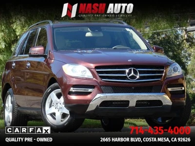 2014 Mercedes-Benz ML350 ML 350 Sport Utility 4D - Image 1 of 4