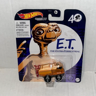 Hot Wheels Character E.T. The Extra-Terrestrial 1 64 Diecast Car Mattel - Image 1 of 4