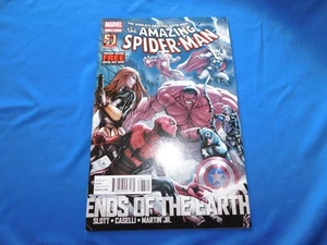 AMAZING SPIDER-MAN #687 2012 VF/NM 904 or better ENDS OF THE EARTH Avengers - Picture 1 of 4