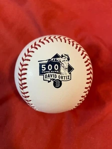 (1) BÉISBOL CONMEMORATIVO OFICIAL RAWLINGS DAVID ORTIZ 500 JONRONES PAPEL GRANDE - Imagen 1 de 4