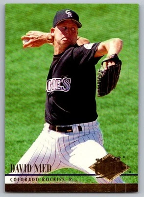 1994 Fleer Ultra David Nied Colorado Rockies #486 - Image 1 of 2