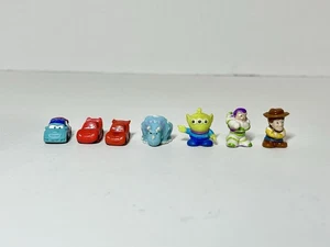 Squinkies Disney Pixar Lote Coches y Toy Story Buzz Woody Alien Lightning McQueen - Imagen 1 de 5
