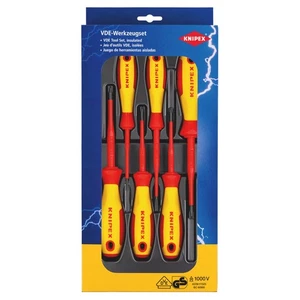 KNIPEX V05 VDE Plus Minus Slotted Screwdriver Set 00 20 12 - Picture 1 of 1