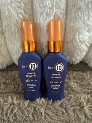 IT'S A 10 MIRACLE LEFT IN PLUS QUERATINA 2 OZ (2 botellas) Foto 1 de 3