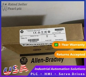 New Allen-Bradley 1756-L72 Ser B PLC GuardLogix 5573 Controller 4MB US - Picture 1 of 2