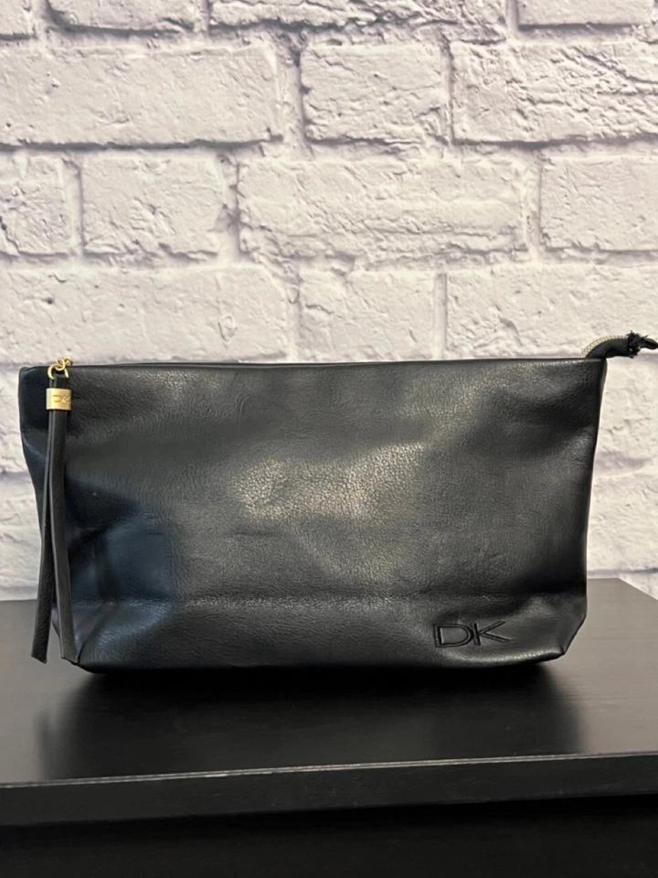 Estojo de cosméticos com zíper Donna Karan - Imagem 1 de 4