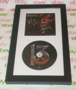 MITTWOCH 13 SIGNIERT & GERAHMT KONDOLENZ CD DISPLAY AUTOGRAMM COA NECROPHAZE - Bild 1 von 5