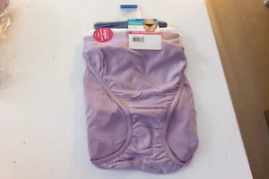 3 Radiant Vanity Fair String Bikini Style LAV/WH/BLU Size 8 Lavender white blue - Picture 1 of 3
