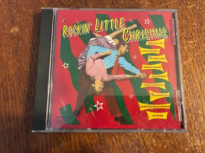 Various Artists 'Rockin' Little Christmas' 1986 US CD - Brenda Lee, Chuck Berry Foto 1 de 4