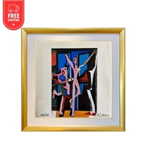 Pablo PicassoOriginal Signed Hand Tipped Print - Three Dancers, 1925 - Picture 1 of 10