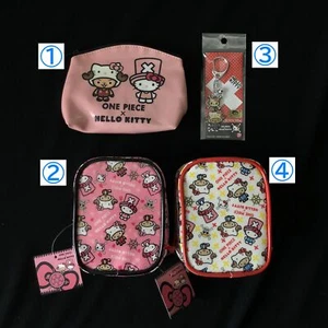 One Piece x Hello Kitty Collaboration Chopper Goods 4 Types Set Sanrio #5965 - Picture 1 of 14