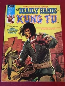 The Deadly Hands of Kung Fu No.4 1974 David Carradine Kung Fu Issue! - Picture 1 of 11