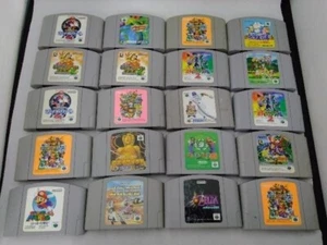 【Lot 20 set】Nintendo 64 N64 Game soft Software mario zelda Japanese fedex 3473 - Picture 1 of 3