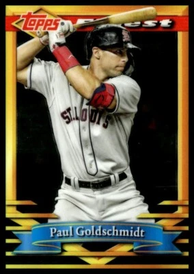 2021 Topps Finest Flashbacks - Paul Goldschmidt #138 - Image 1 of 2