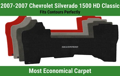 Tapete dianteiro Lloyd Velourtex para '07 Chevy Silverado 1500 HD Classic com Silverado 1 - Imagem 1 de 4