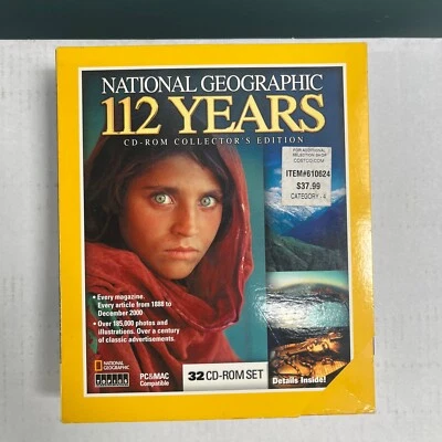NATIONAL GEOGRAPHIC 112 YEARS 32 CD-ROM BOXED SET Collector’s Edition - Image 1 of 3